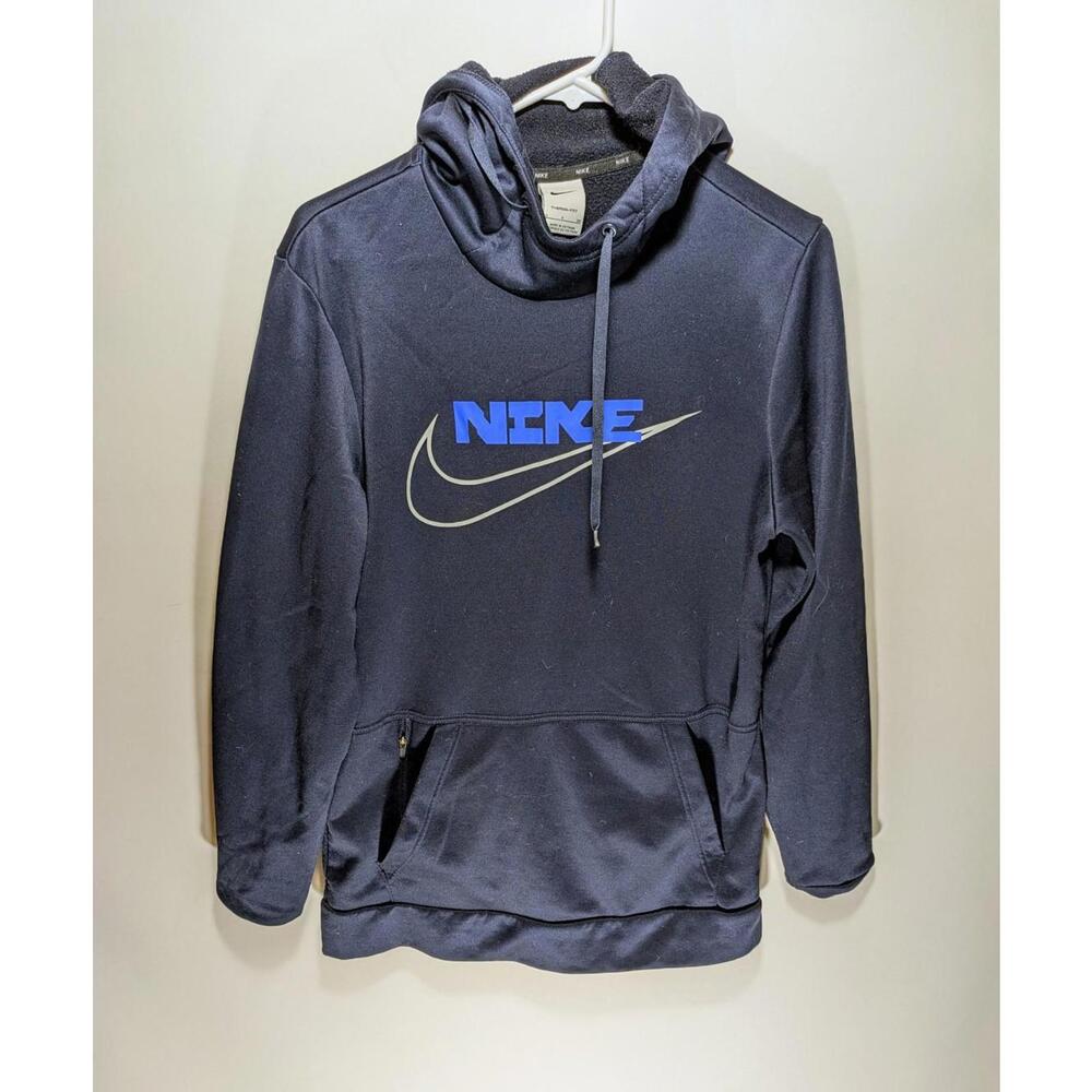Mens Nike Therma-Fit Pullover Training Fleece Hoodie Sweater Kangaroo Pocket SM